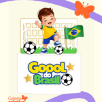 Arquivo Topo de Bolo Copa do Mundo Gol do Brasil