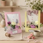 Arquivo Dia das Mães Caixa de Presente Floral