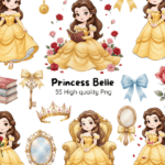 Kit Digital Princesa Bela