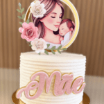 Arquivo Topo de Bolo Dia das Mães