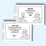 Arquivo Livro para Colorir Infantil Congresso 2026 Felicidade Eterna - Imagem 4