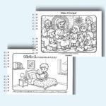 Arquivo Livro para Colorir Infantil Congresso 2026 Felicidade Eterna - Imagem 6