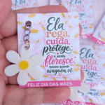 Arquivo Card Chaveiro Margarida - Dia das Mães