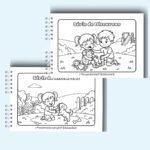 Arquivo Livro para Colorir Infantil Congresso 2026 Felicidade Eterna - Imagem 2