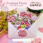 Arquivo Envelope flores Dia das Mães