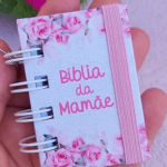 Arquivo Mini Bíblia Chaveiro Dia das mães