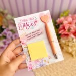 Arquivo Dia das Mães Card Caneta e Post It
