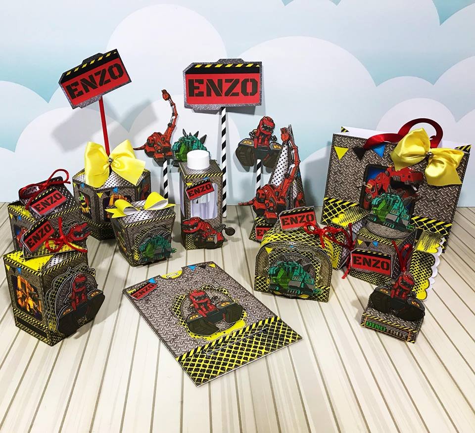 DINOTRUX 1 Arquivo de corte Dinotrux 01 - Imagem 1