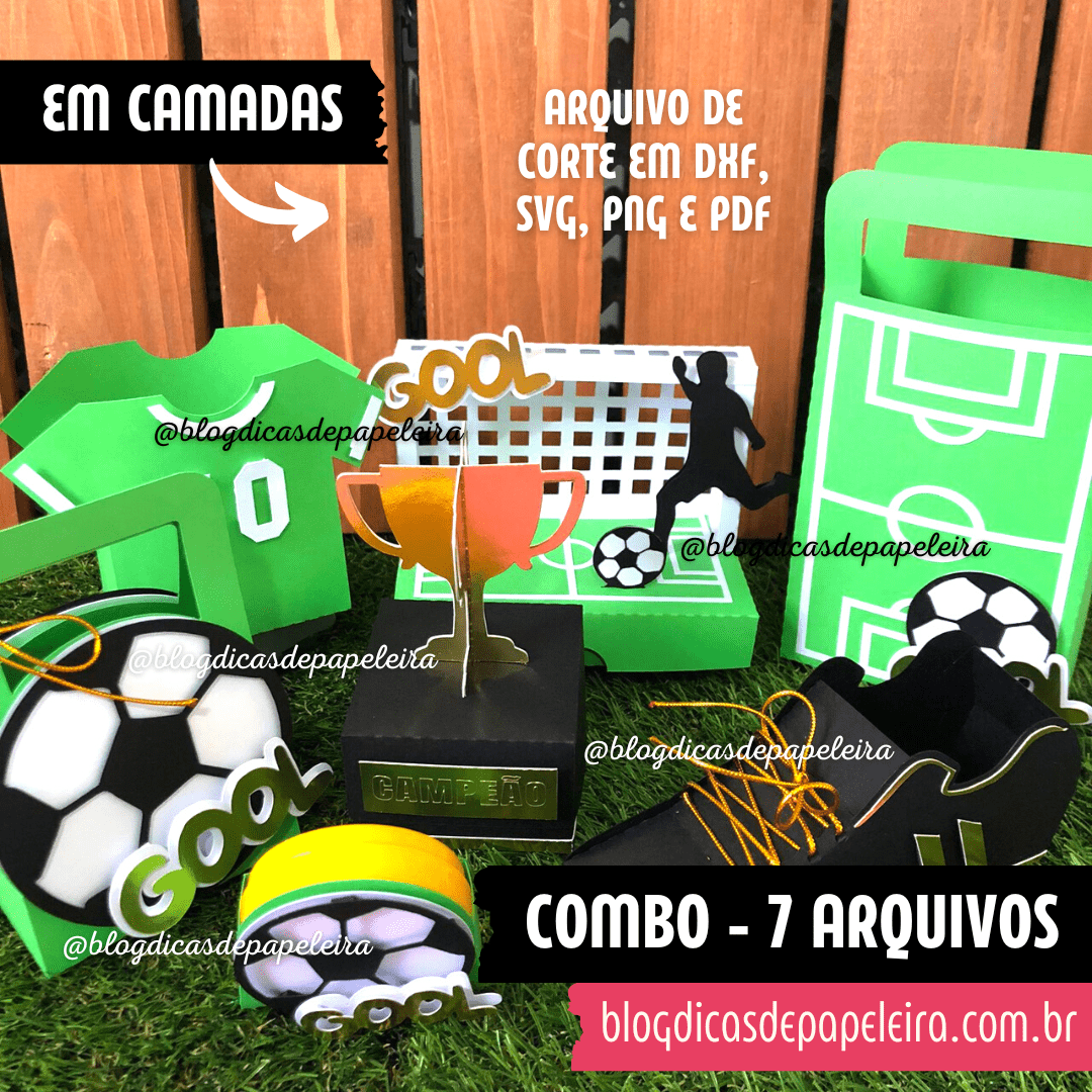 FUTEBOL 20 Arquivo de Corte Futebol 20 - Imagem 1