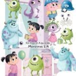 Kit Digital MONSTROS SA AQUARELA