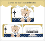 Arquivo encadernação baby Ursinho Realeza - Imagem 4