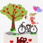 Arquivo Topo Namorados Casal na Bicicleta