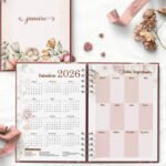 Arquivo Floral Romântico Combo Agendas - Imagem 3