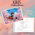 Arquivo Livro de Colorir Kikis Delivery Service - Imagem 3