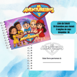 Arquivo Livro de Colorir Os Aventureiros - Imagem 3