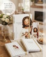 Arquivo Caderno A6 com Versículos Notas de Fé e Devoção - Imagem 2
