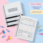 Arquivo Caderno de Pedidos Permanente Neutro
