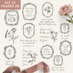 Kit Digital Lettering Pioneira Testemunha de Jeová