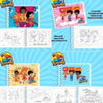 Livro de Colorir 3 Palavrinhas