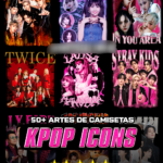 Arquivo Pack KPOP Icons  50+ Artes para Camisetas