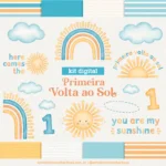 Kit digital primeira volta ao sol azul