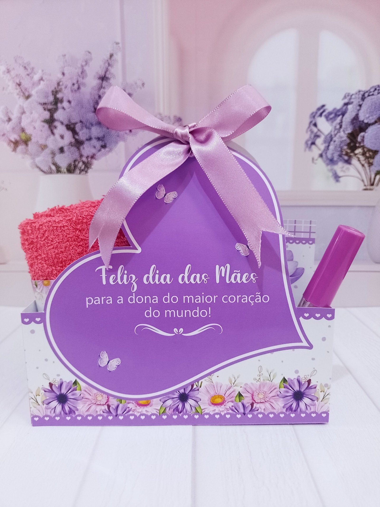 11-Embalagem Coração Arquivo Dia das Mães Embalagem Coração - Imagem 1