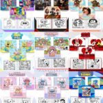 Arquivo Combo Livros de Colorir 2.0 - 32 TEMAS