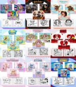 Arquivo Combo Livros de Colorir 2.0 - 32 TEMAS