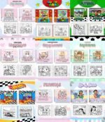 Arquivo Livros de Colorir Big Pack 1.0 - 80 temas - Imagem 7