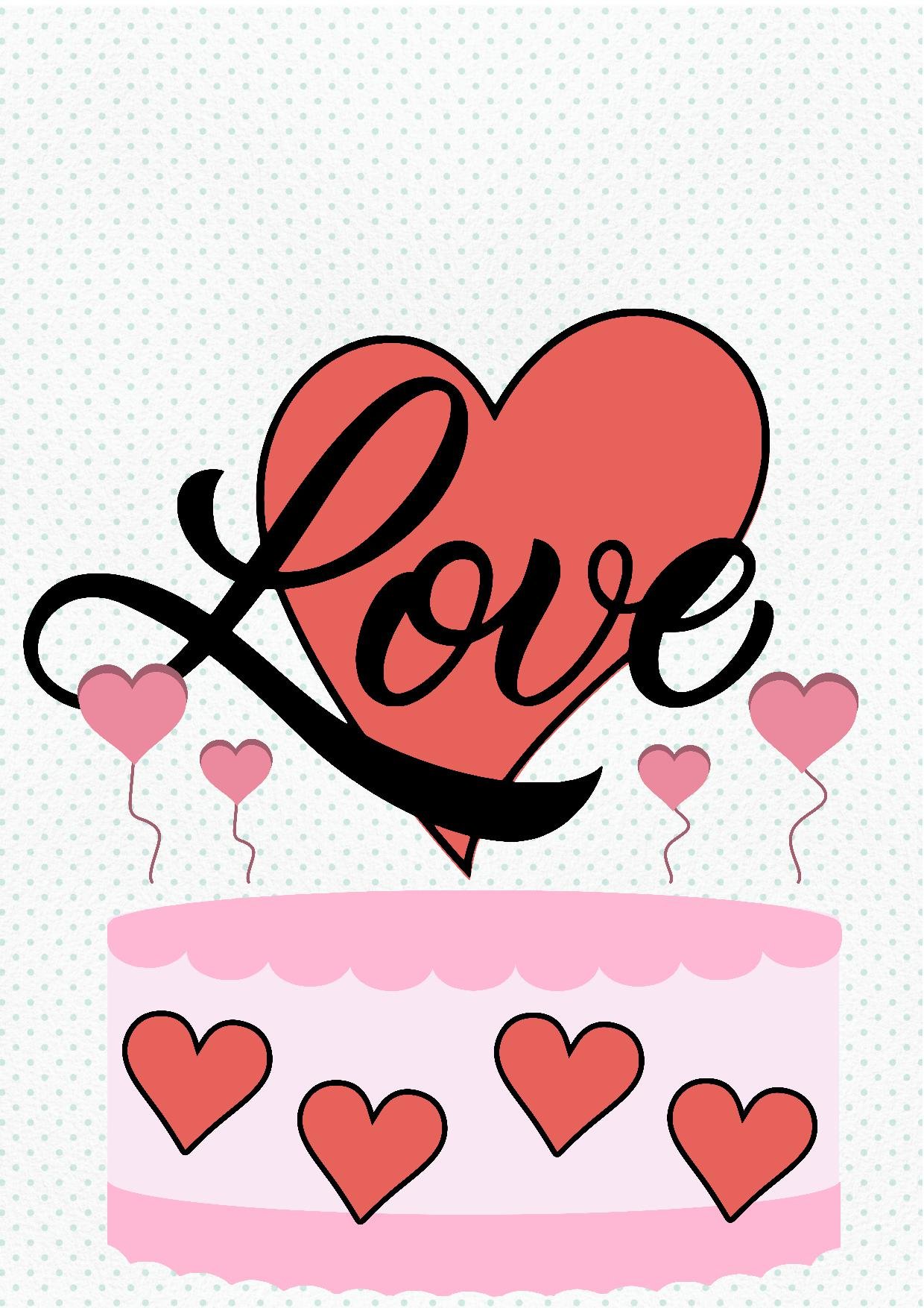 11A - love coração Arquivo Topo Namorados Love Coração - Imagem 1