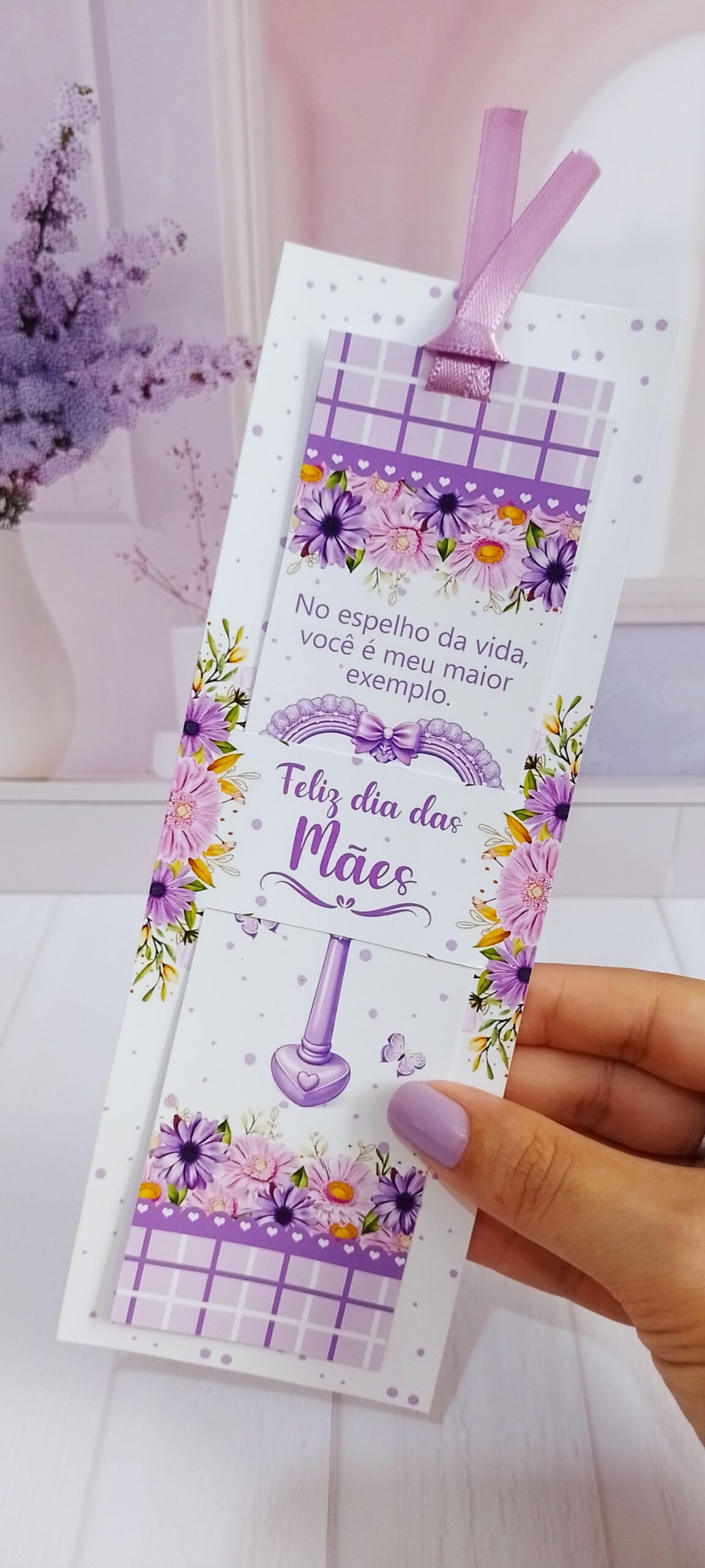 13-Marcador de Pagina Arquivo Dia das Mães Marcador de Página - Imagem 1