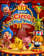 Kit Digital Circo do Plim Plim