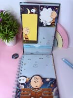 Arquivo Caderno Especial Magnetico Charlie e Snoopy - Imagem 4