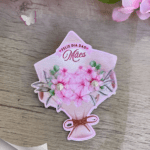Arquivo Dia das Mães Card Brinco Buquê