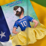 Arquivo Copa do Mundo Card Xuxinha Brasil Azul