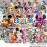 Kit Digital Escolar Disney Turma do Mickey