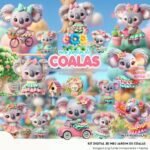 Kit Digital Jardim de Coalas Candy
