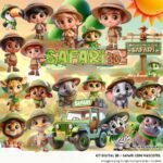 Kit Digital Safari Baby 3D