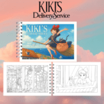 Arquivo Livro de Colorir Kikis Delivery Service - Imagem 4