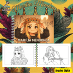 Arquivo Livro de Colorir Marília Medonça - Imagem 3