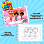 Livro de Colorir 3 Palavrinhas - Imagem 4
