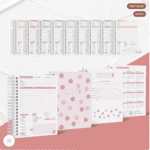 Arquivo caderno de pedidos MInimalista 10 cores + Capas