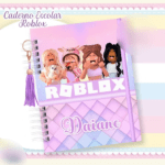 Arquivo Caderno Escolar Roblox Menina