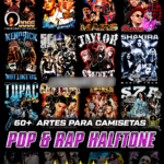 Arquivo 60+ Designs Pop & Rap Halftone