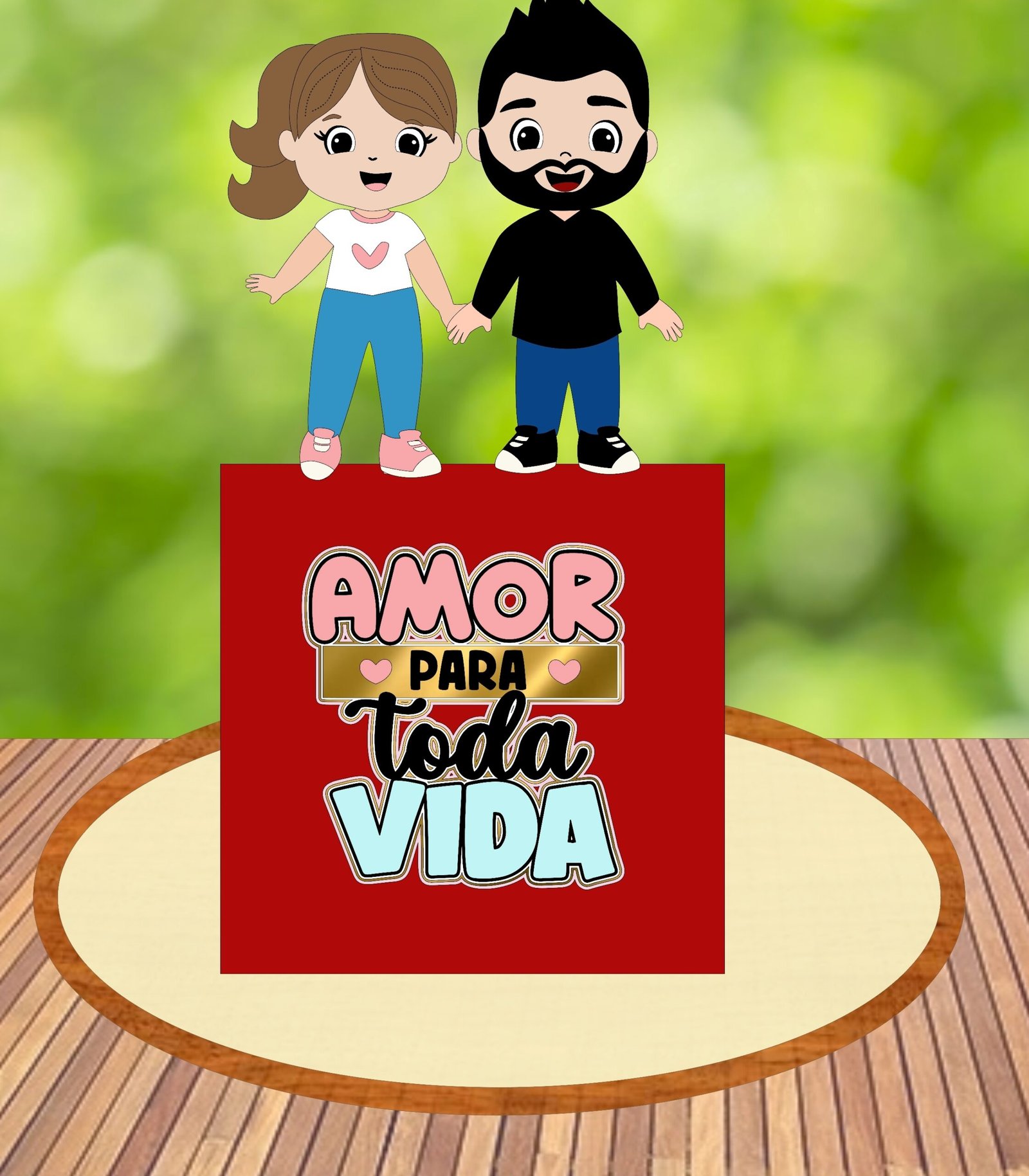 2023 - AMOR PRA VIDA TODA Arquivo Topo Namorados Amor pra vida toda - Imagem 1