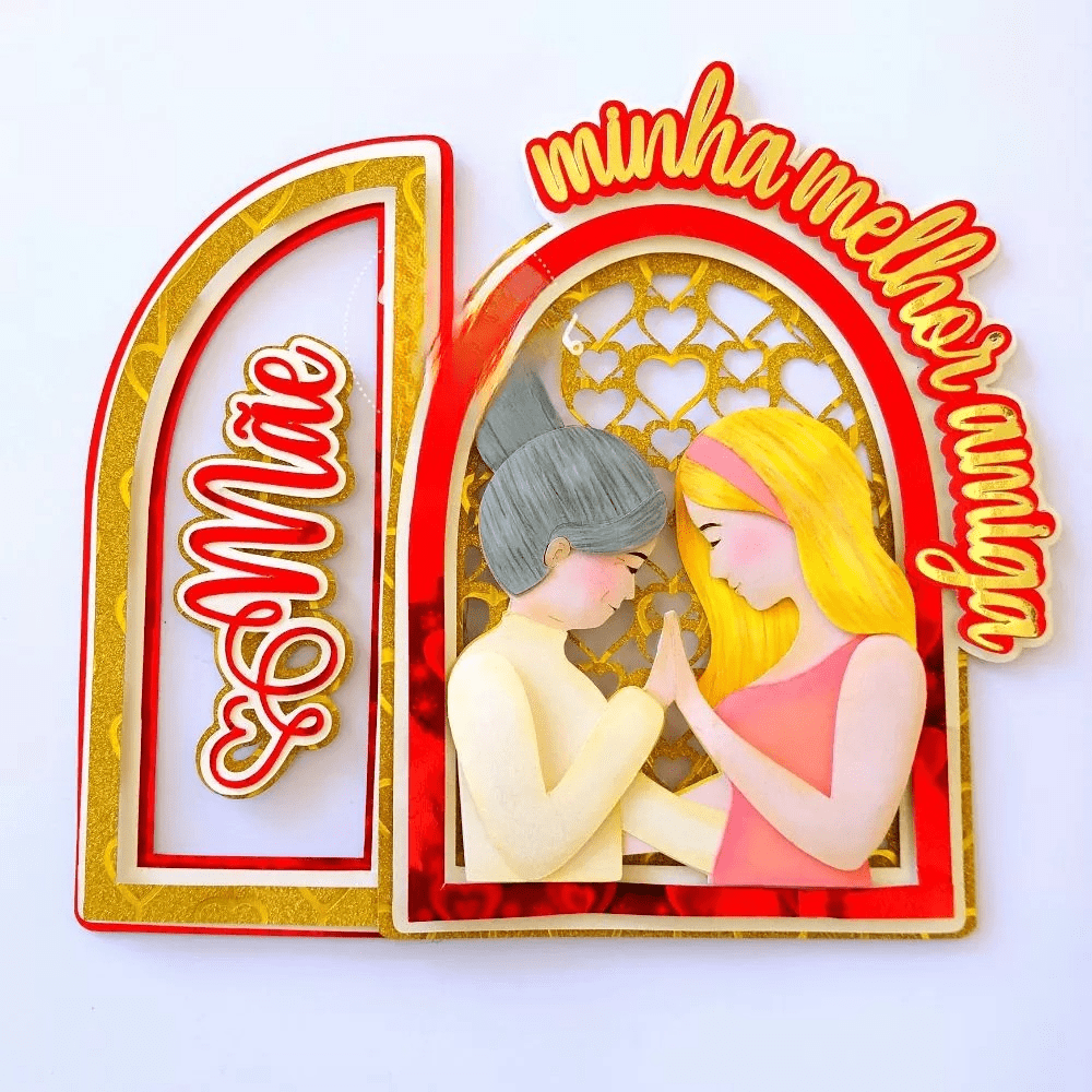 2023 - MÃE MELHOR AMIGA - RECORTTES Arquivo topo Mãe Minha Melhor Amiga - Imagem 1