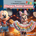 Kit digital festa junina disney