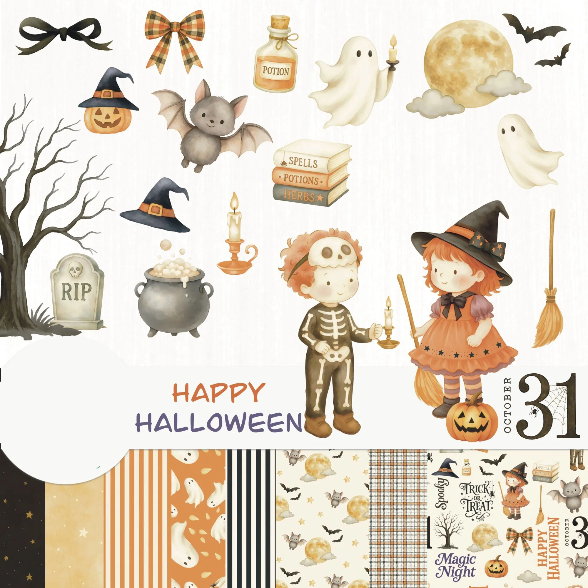 2025 - LOLYTOP - Halloween Kit Digital Hallowen - Imagem 1