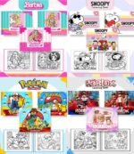 Arquivo Combo Livros de Colorir 2.0 - 32 TEMAS - Imagem 3