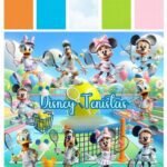 Kit Digital Disney Tenista
